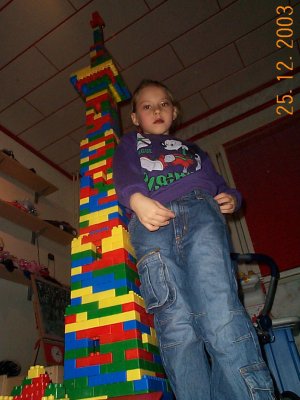 Papa hat den Eifelturm gebaut